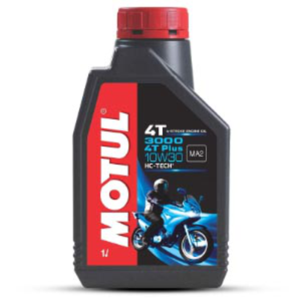 MOTUL 3000 4T PLUS 10W-30 1LITRE 2