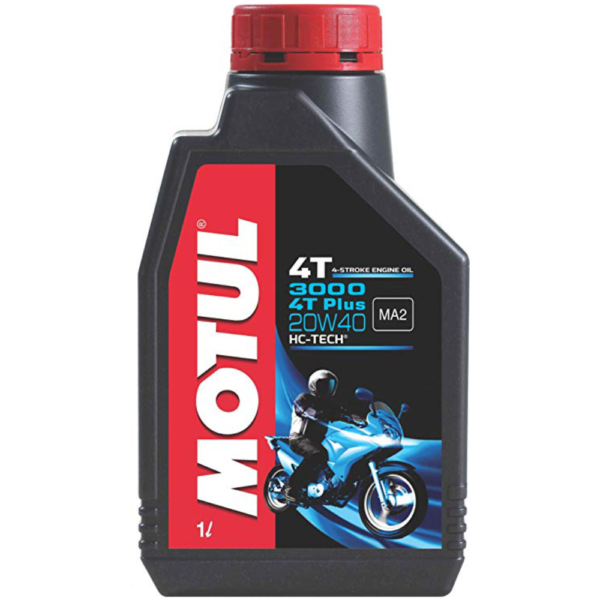 MOTUL 3000 4T PLUS 20W-40 1LITRE 2