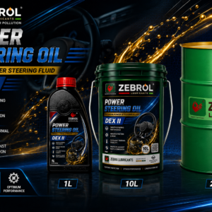 ZEBROL POWER STEERING OIL - DEX II