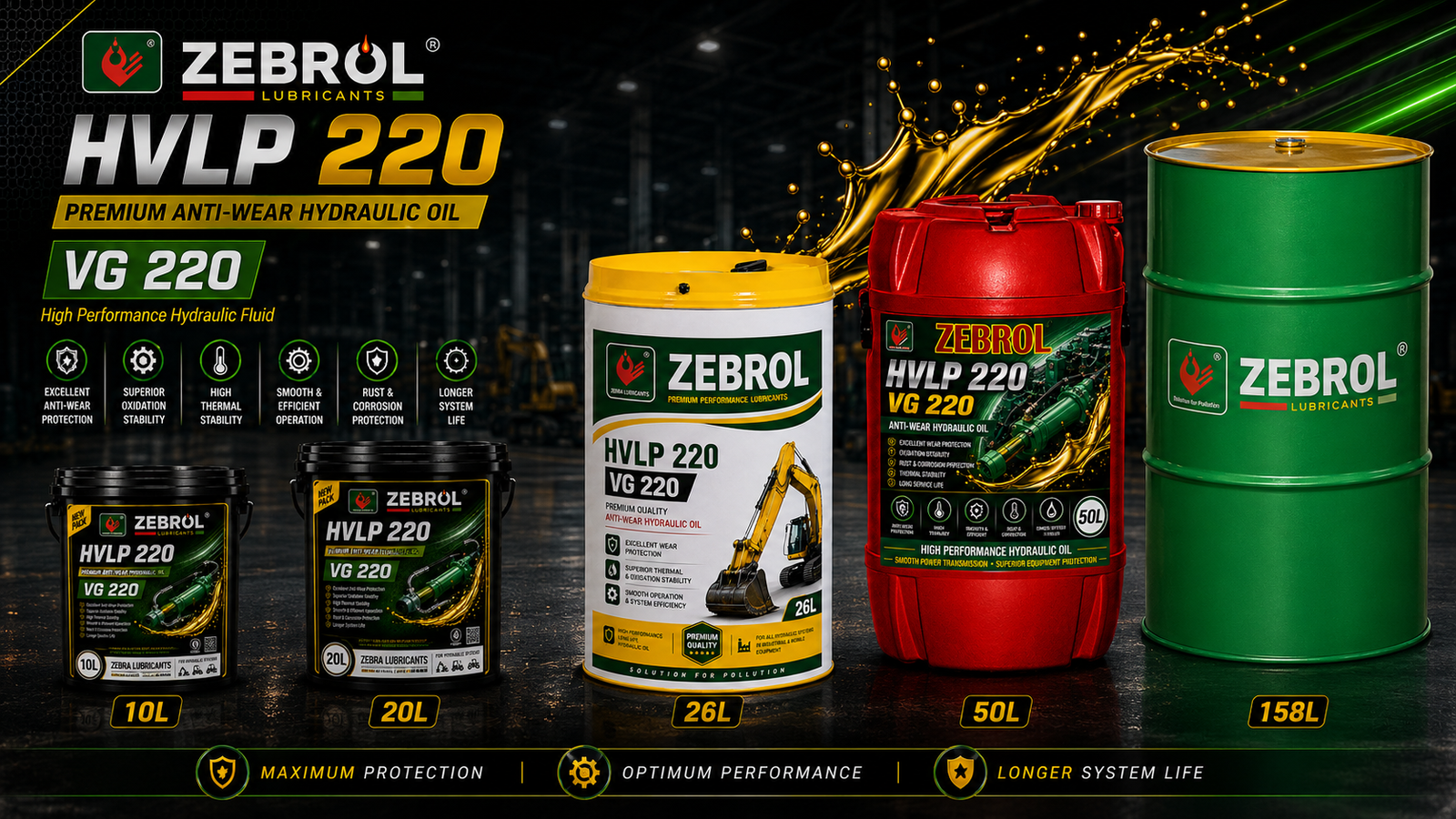 ZEBROL HVLP 220 - VG 220