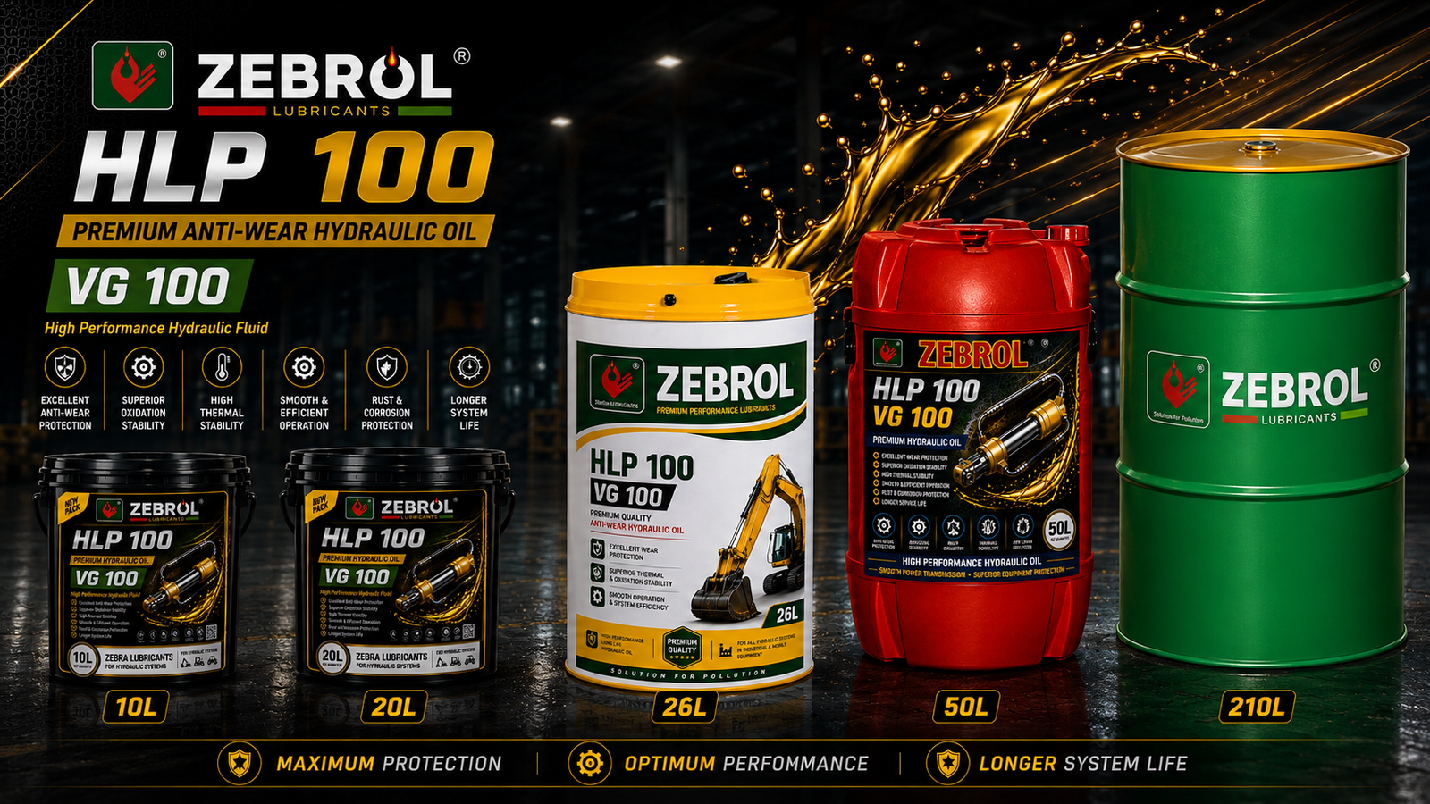 ZEBROL HLP 100 - VG 100